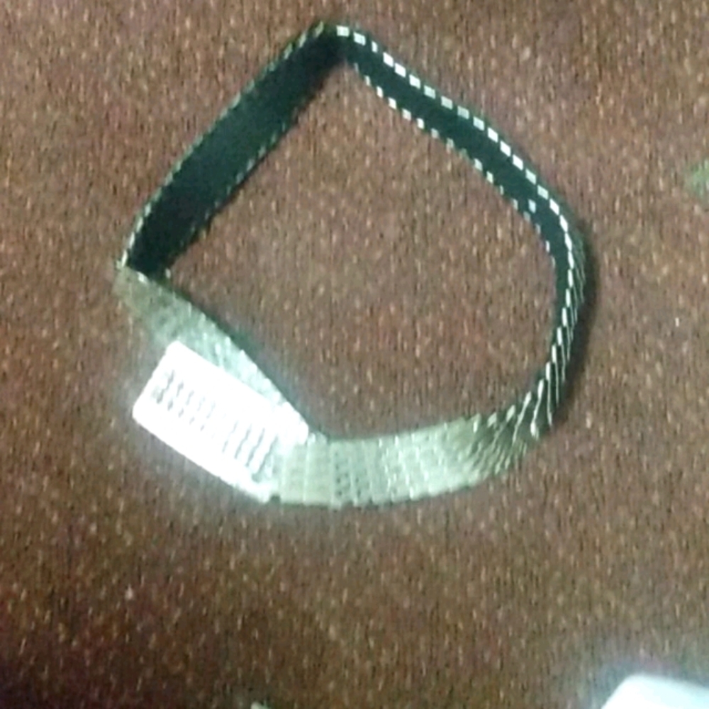 Metal faux Snake skin belt
